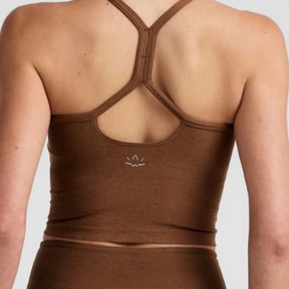 Beyond Yoga Spacedye Slim Racerback Cropped Tank Size XL
